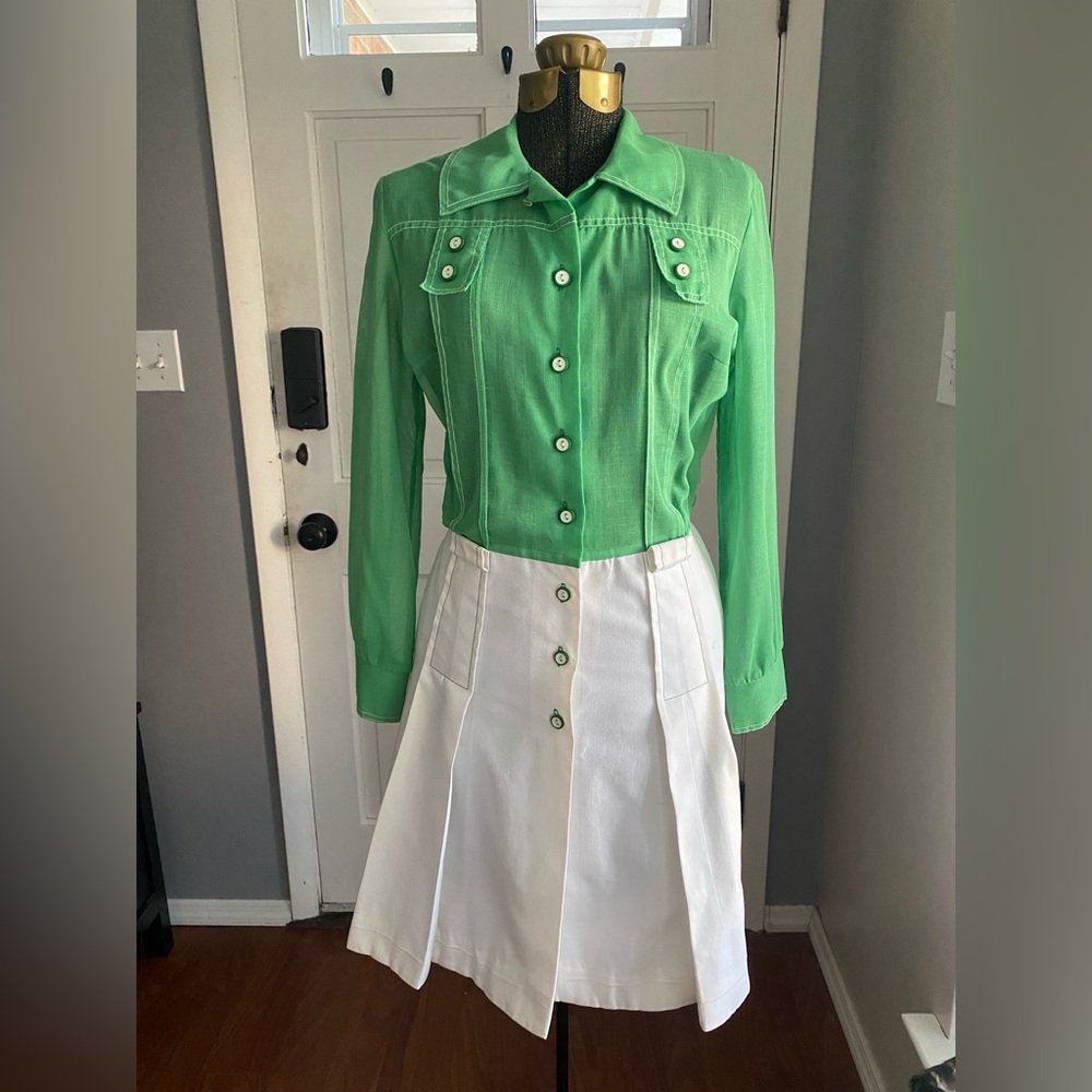 1960s Western Mod Dress